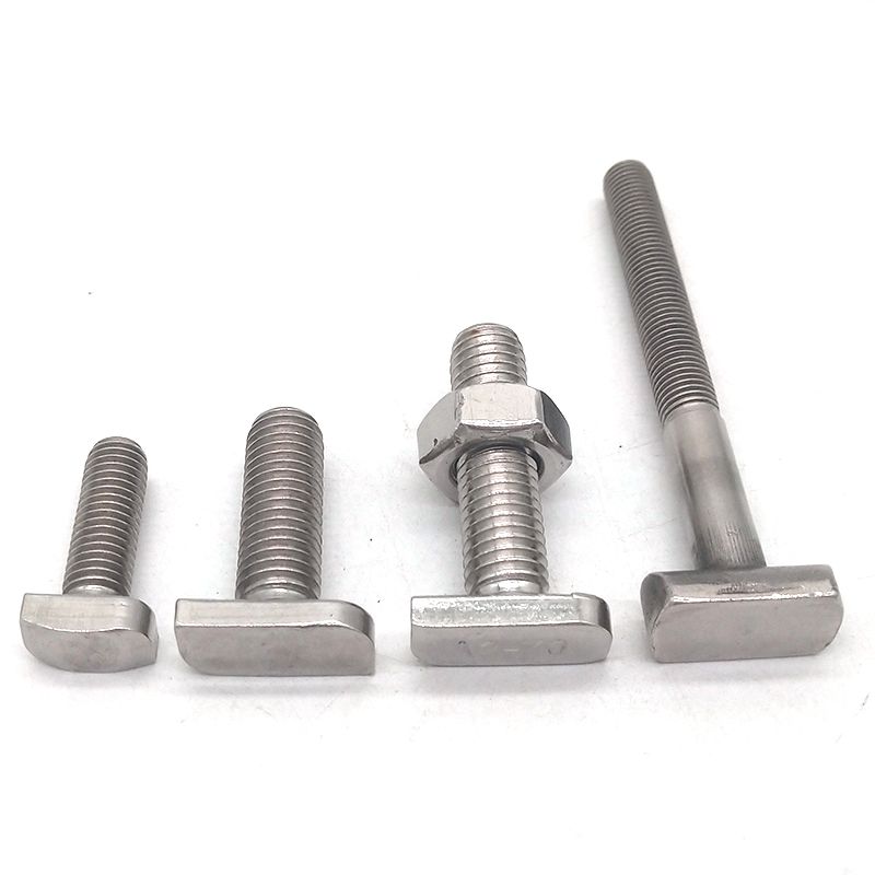 Element de fixare Oțel inoxidabil 304 316 șurub T șurub cu cap pătrat