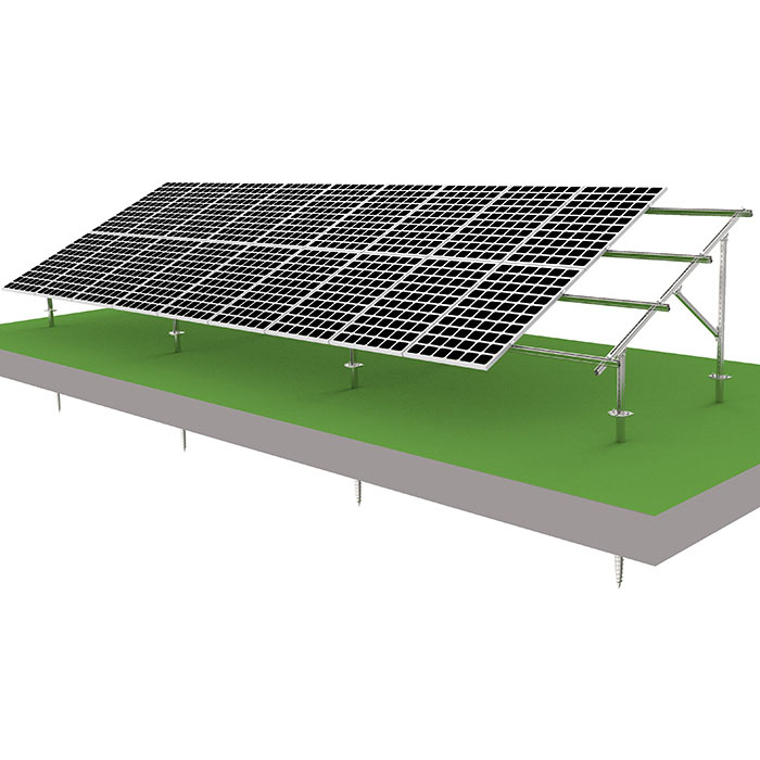 Panouri solare montate la sol pentru fermă și agricultură